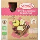 Gourdes Pomme d'Aquitaine, Framboise - 4x90gr - Babybio