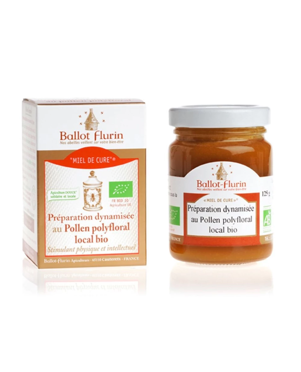 Préparation Dynamisée au Pollen Polyfloral Local Bio - 125gr - Ballot Flurin
