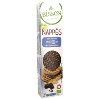 Nappés au Chocolat au Lait 160g-Bisson