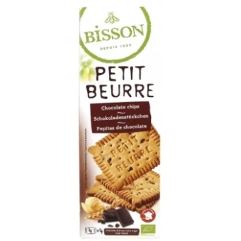 Petit Beurre aux Pépites de Chocolat Noir 150g-Bisson