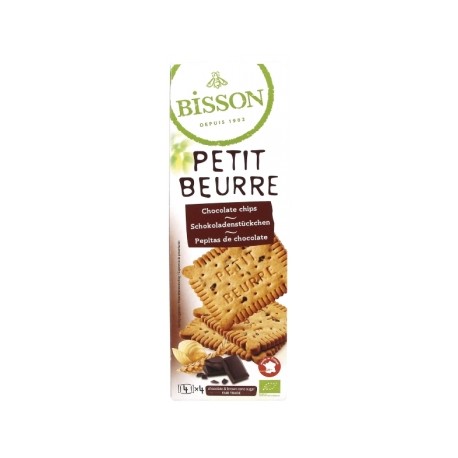 Petit Beurre aux Pépites de Chocolat Noir 150g-Bisson