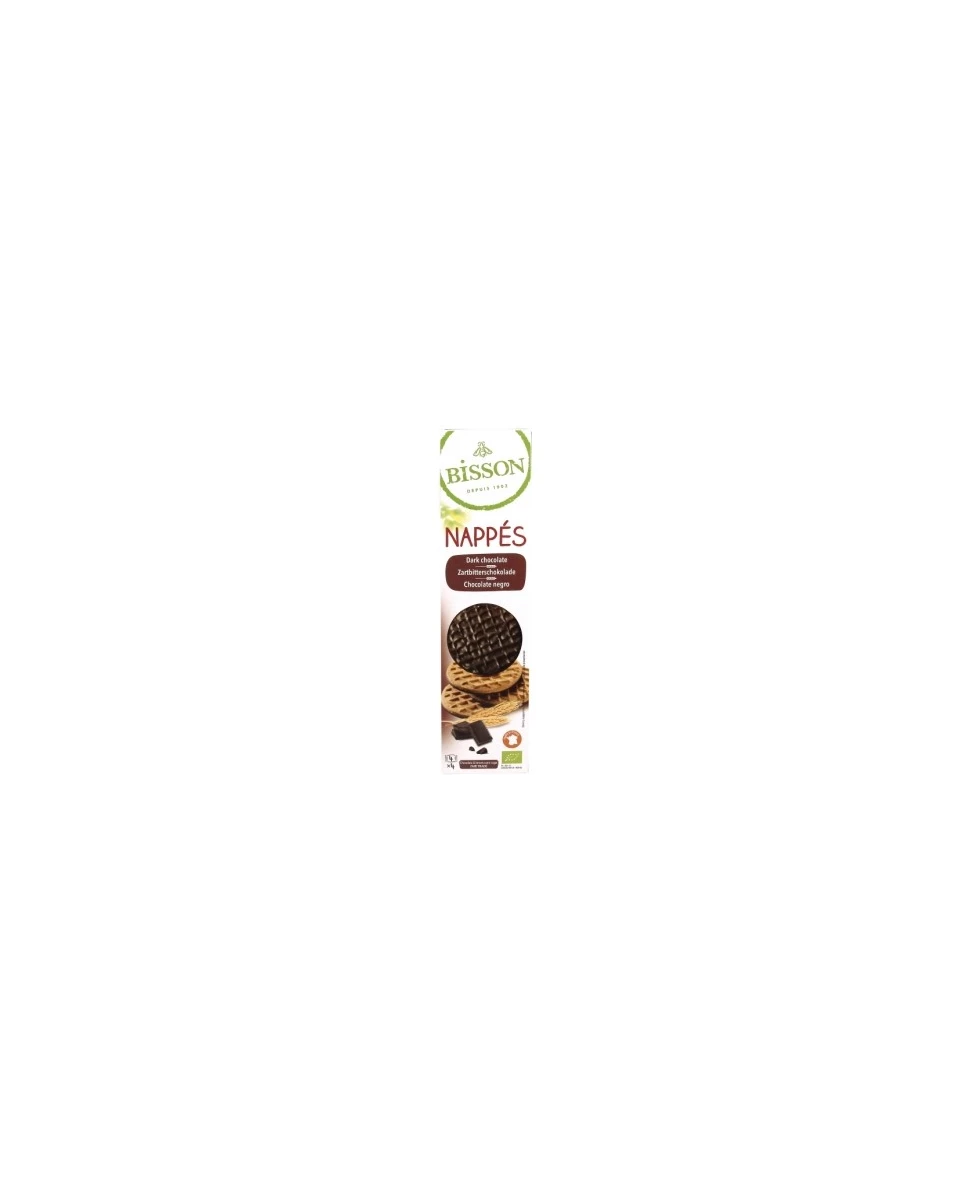 Nappés au Chocolat Noir 160g-Bisson