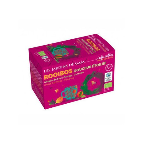 Rooibos Douceur Etoilée - 20 Sachets - Les Jardins de Gaïa