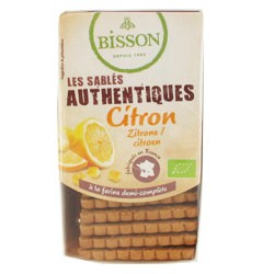Les Sablés Authentiques Citron 183g-Bisson