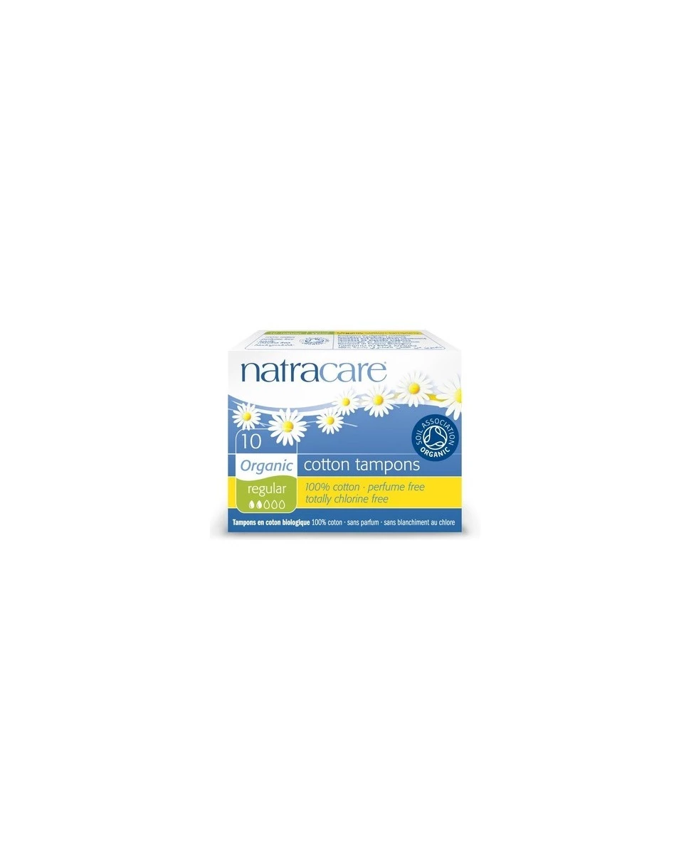 Cotton Tampons - 10 pièces - Natracare
