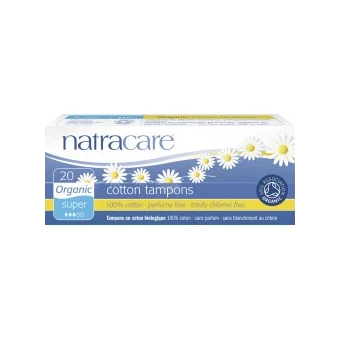 Cotton Tampons Super - 20 pièces - Natracare
