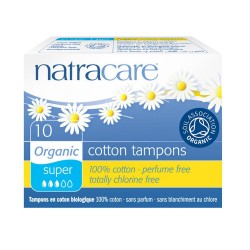 Cotton Tampons Super - 20 pièces - Natracare