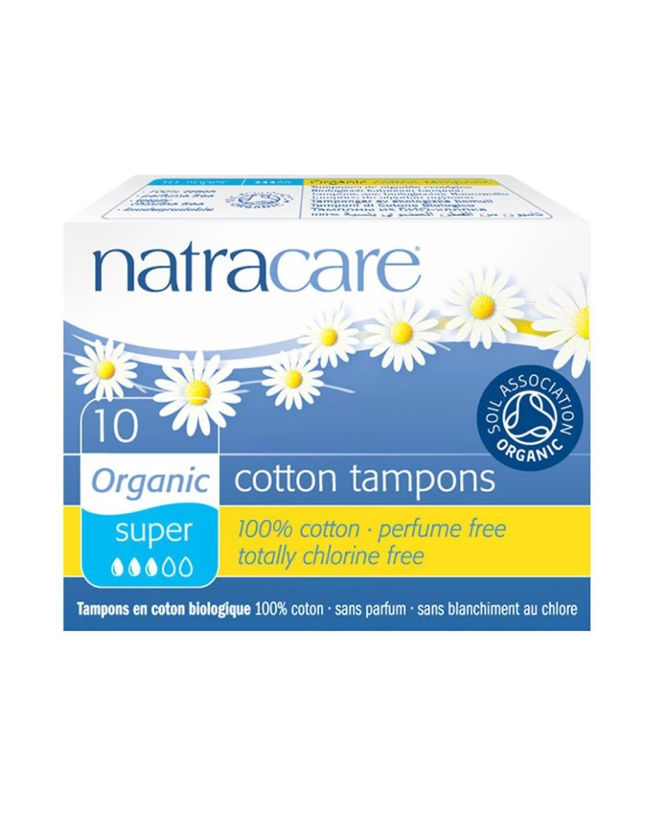Cotton Tampons Super - 20 pièces - Natracare