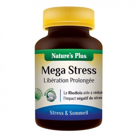 Méga Stress - 30 Comprimés - Natures Plus
