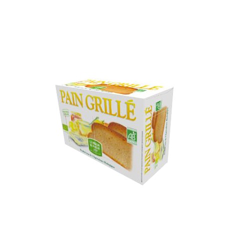 Pain Grillé Bio à la farine complète 250g-Le Moulin du Pivert