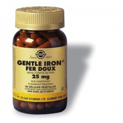 Gentle Iron Fer Doux - 90 gélules - Solgar