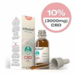 Huile de CBD Bio 10% - 10ml - Cibdol