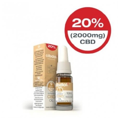 Huile de CBD Bio 10% - 30ml - Cibdol