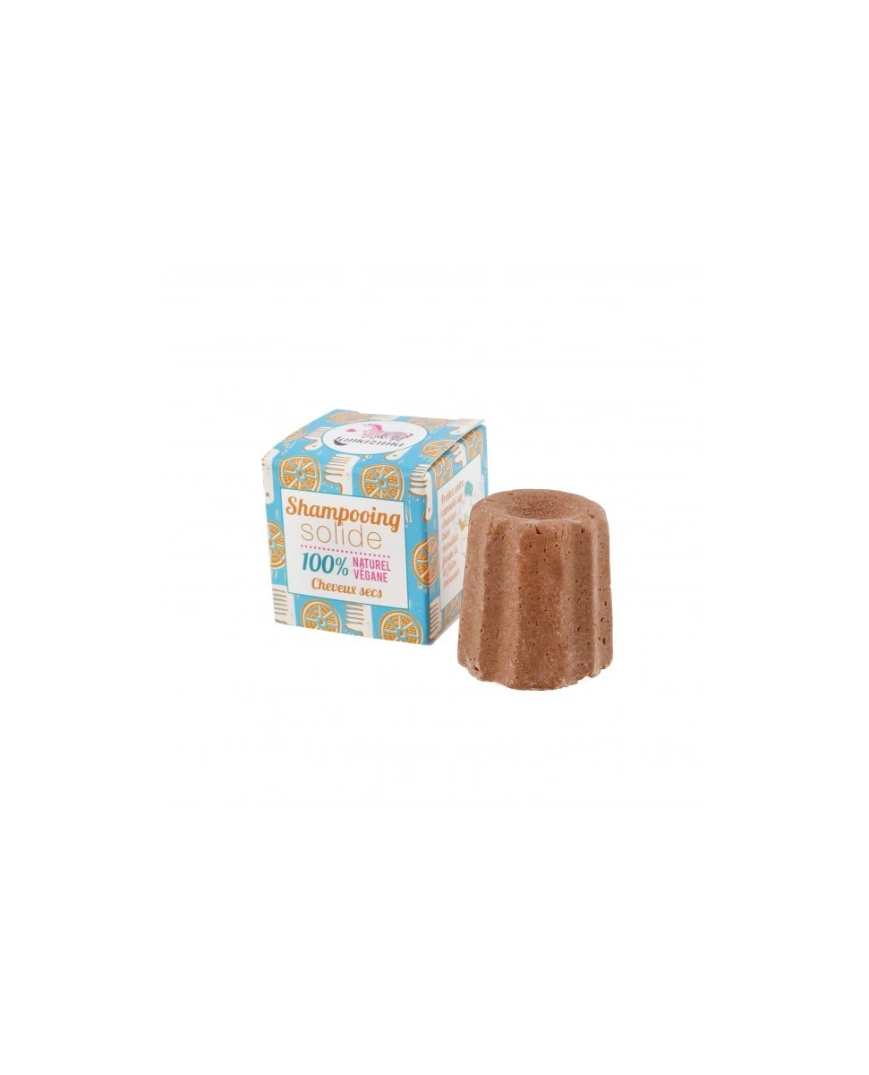 Shampooing Solide Cheveux Secs Orange et Huile d'Argan  - Lamazuna