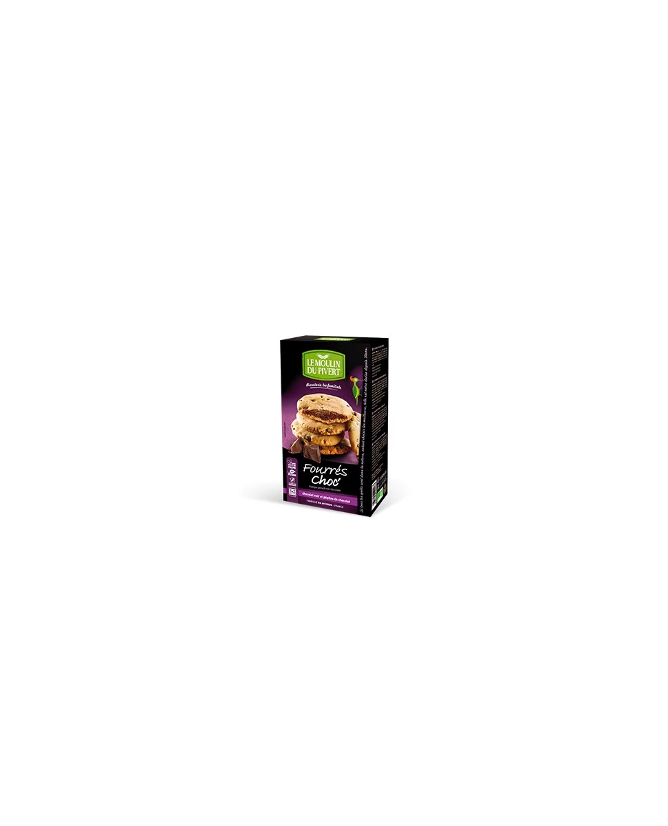 Fourrés Choc' Bio Chocolat Noir 175g-Le Moulin du Pivert