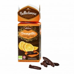 Orangettes Chocolat Noir 74% - 100gr - Belledonne