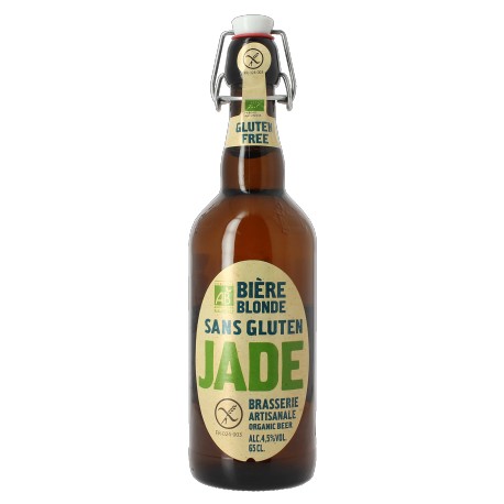 Bière Blonde Sans Gluten - 65cl - Jade