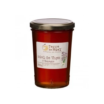 Miel de Thym Bio d'Espagne - 500g - Terre de Miel