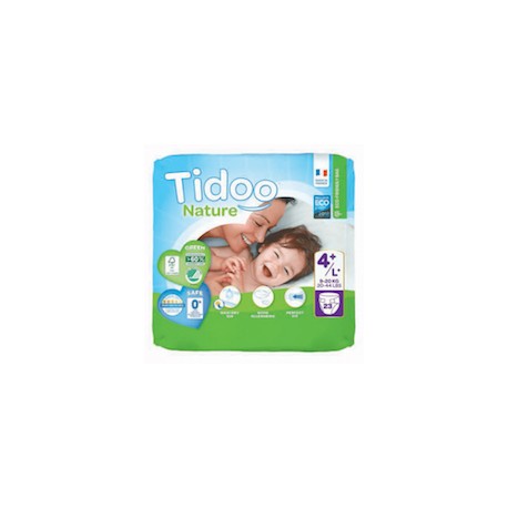 Tidoo Nature T2/S - couches jetables écologiques New Born - 3-6 kg