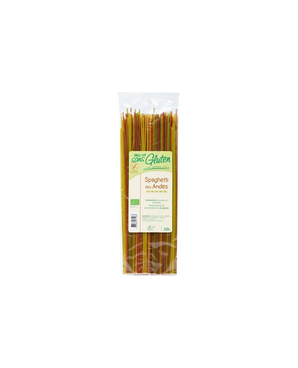Spaghetti des Andes Sans Gluten 250g-Ma Vie Sans Gluten