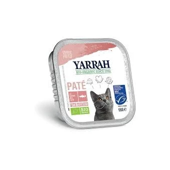 Pâté Saumon Bio Chat - 100gr - Yarrah