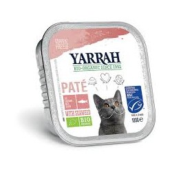 Pâté Saumon Bio Chat - 100gr - Yarrah