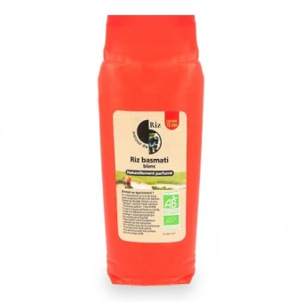 Riz Basmati Blanc Bio - 500gr - Autour du Riz