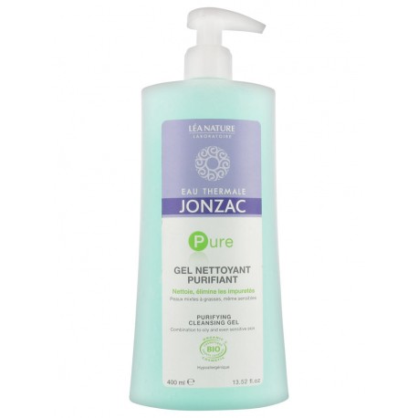 Gel Nettoyant Purifiant 400mL "Pure" - Eau Thermale Jonzac