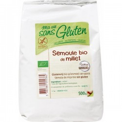 Semoule Bio de Millet 500g-Ma Vie Sans Gluten