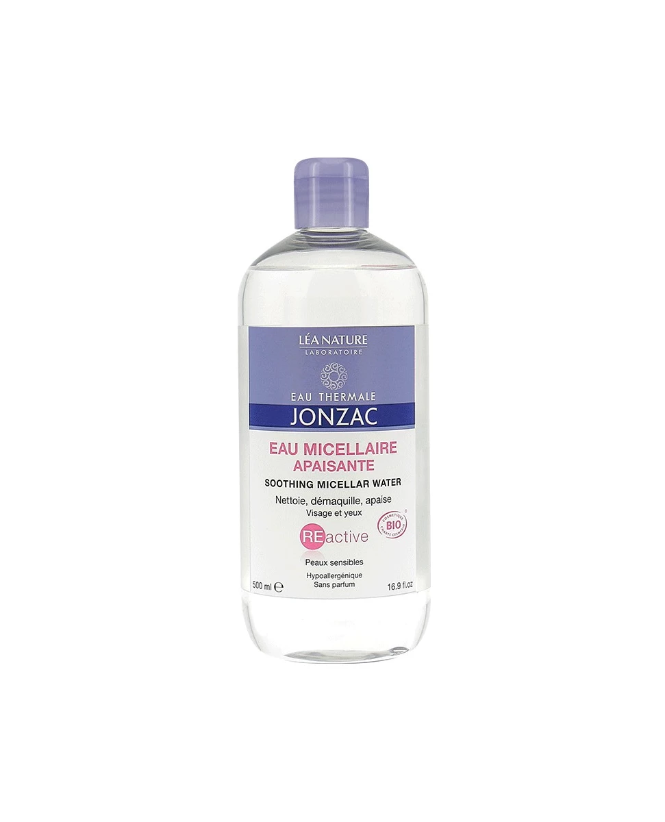 Eau Micellaire Apaisante "REactive" - 500mL - Eau Thermale Jonzac