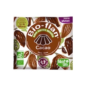 Bio-Flan Cacao - 2x11gr - Nat Ali