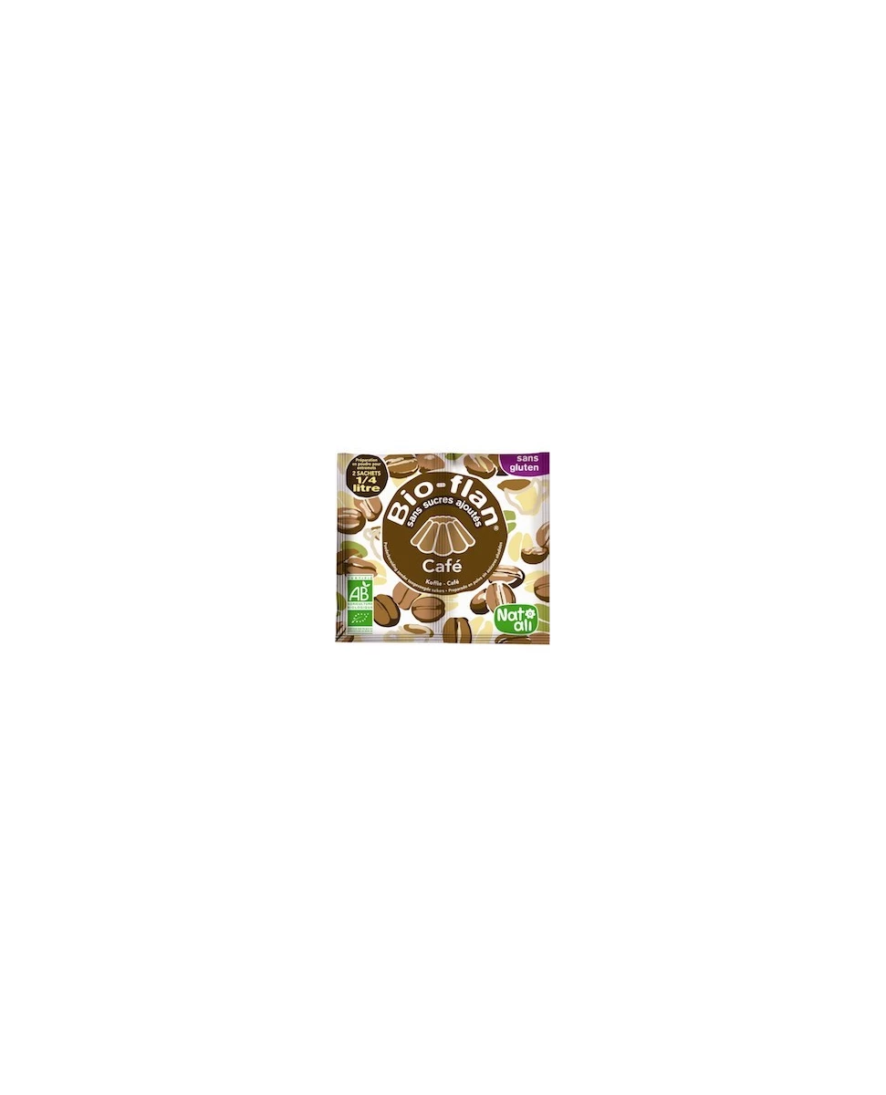 Bio-Flan Café - 2x10gr - Nat Ali