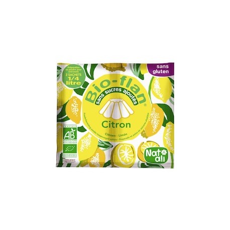 Bio-Flan Citron - 2x7gr - Nat Ali