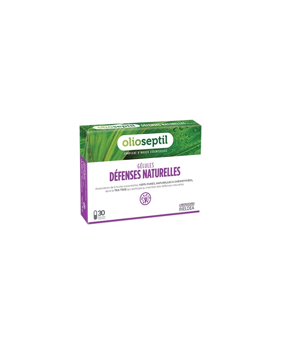 Olioseptil Défenses Naturelles - 30 gélules - Laboratoire Ineldea