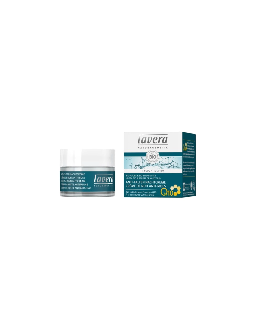Crème de Nuit Anti-Rides Q10 - 50ml - Lavera