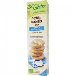 Petits Sablés bio aux copeaux de Noix de Coco 150g-Ma Vie Sans Gluten