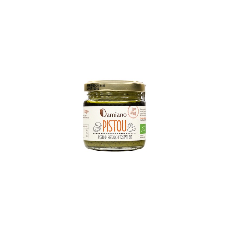 Pistou Purée de Pistache Grillées Bio de Sicile - 80gr - Damiano