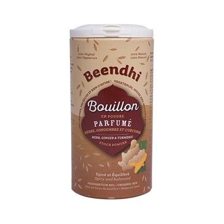 Bouillon en poudre Bio Parfumé 100g-Beendhi