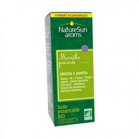 Menthe Poivrée Huile Essentielle - 30ml - NatureSun'Aroms