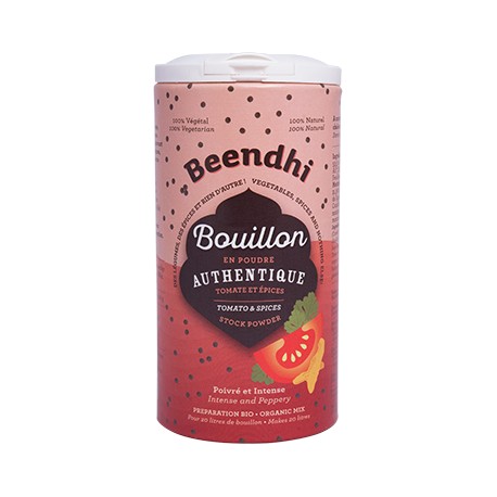 Bouillon en poudre Bio Authentique 100g-Beendhi