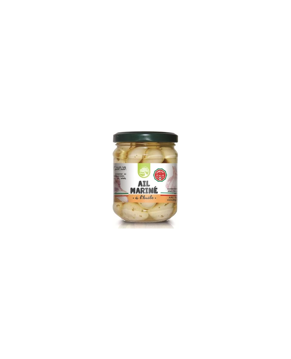 Ail Mariné à l'Huile Bio - 190g - Philia