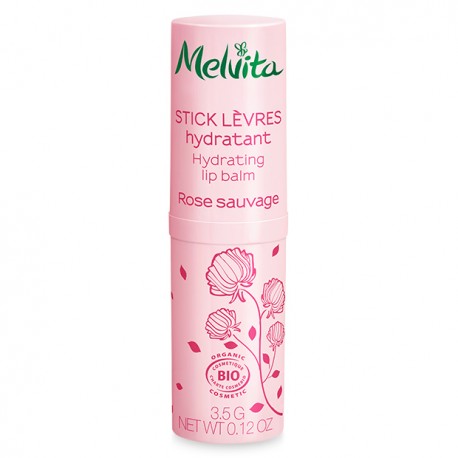 Stick Lèvres Hydratant Rose Sauvage - 3.5g - Melvita