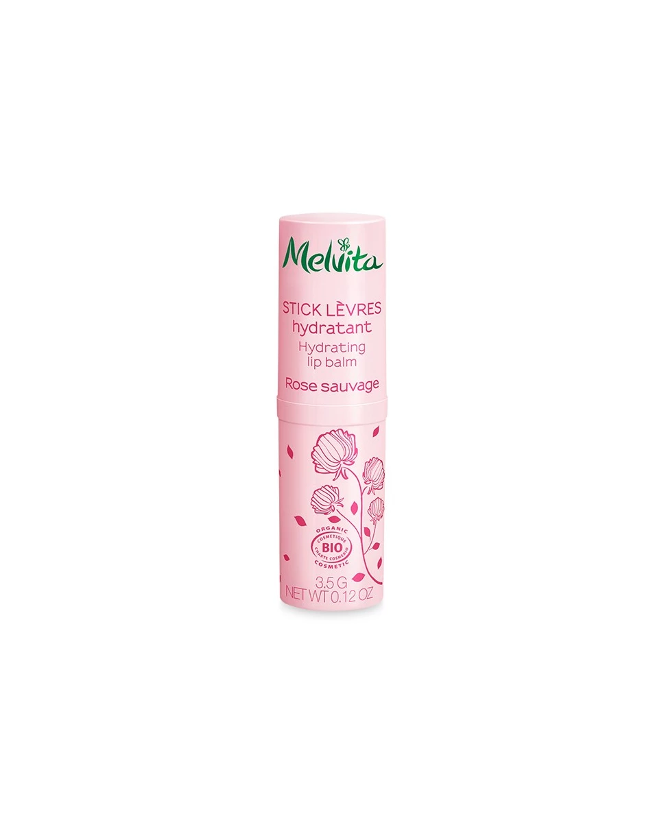 Stick Lèvres Hydratant Rose Sauvage - 3.5g - Melvita