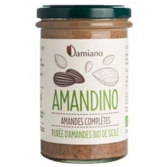 Amandino Purée d'Amande Complètes Bio - 275g - Damiano