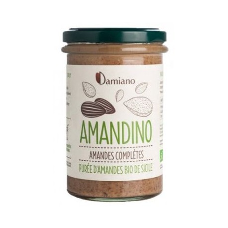 Amandino Purée d'Amande Complètes Bio - 275g - Damiano