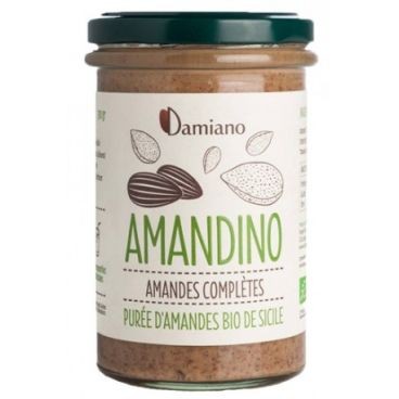 PURÉE D'AMANDES BLANCHES AMANDINO 275G DAMIANO