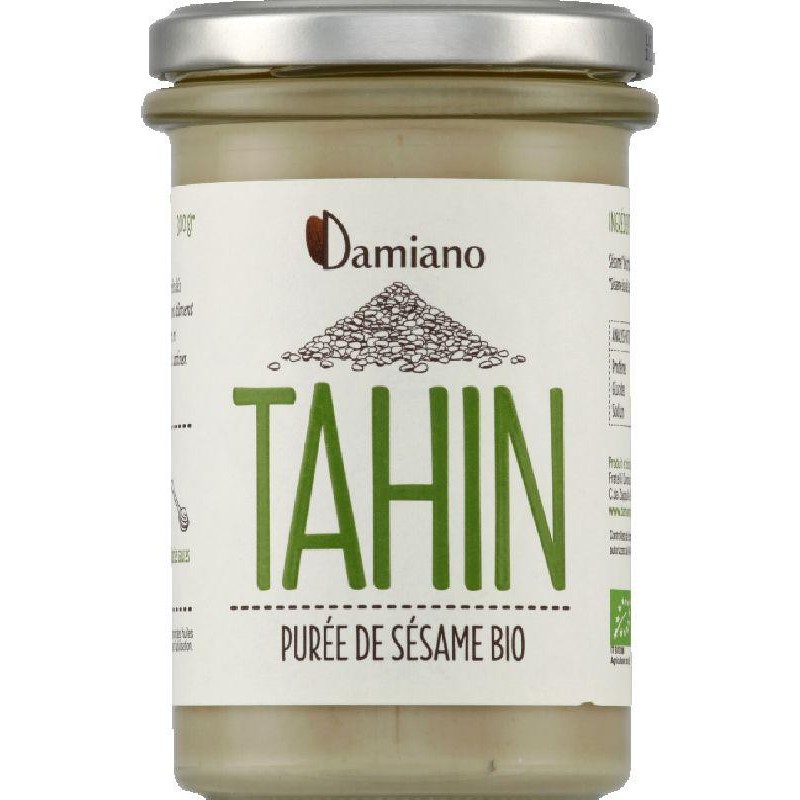 Tahini biologique - Pâte de sésame noir 170g Clearspring