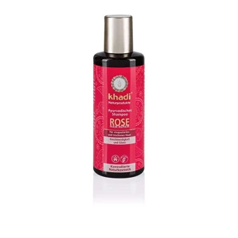 Shampoing Ayuvédique Rose Réparateur - 210ml - Khadi