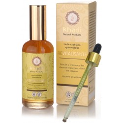 Huile Capillaire Ayurvédique Revitalisante - 100ml - Khadi