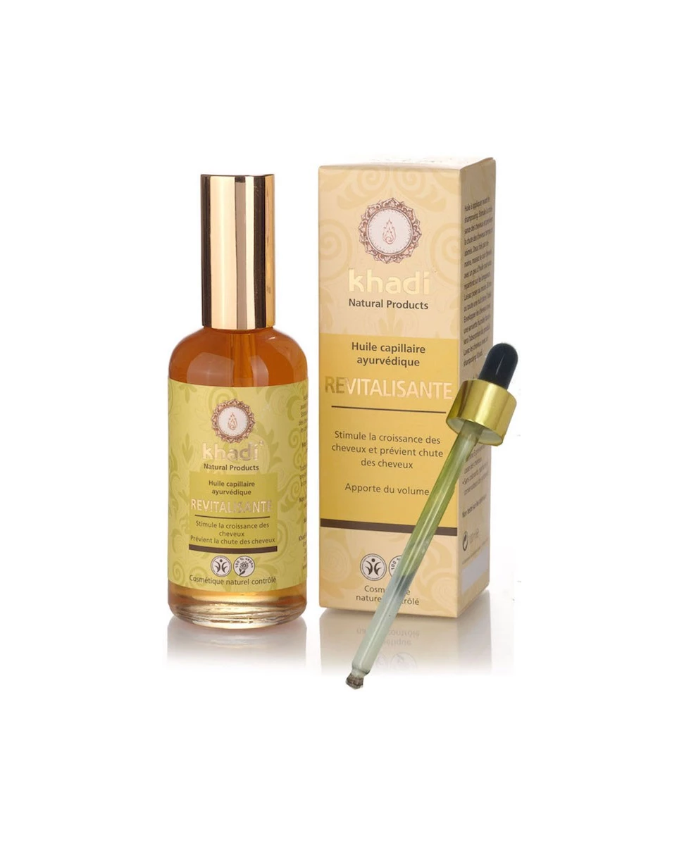 Huile Capillaire Ayurvédique Revitalisante - 100ml - Khadi
